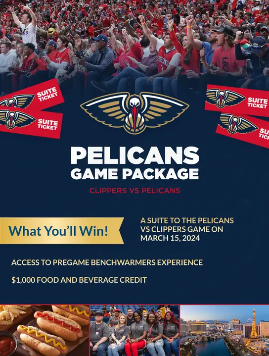 Pelicans Game Package